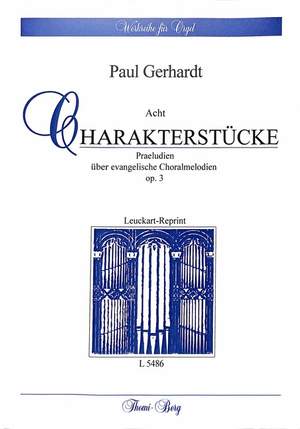 Gerhardt, P: 8 Charakterstücke op 3