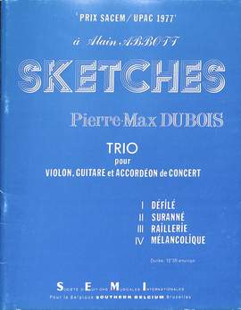 DUBOIS, P M: Sketches