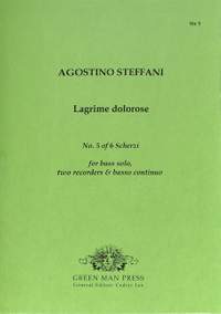 Steffani, A: Lagrime dolorose