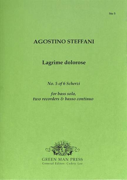 Steffani, A: Lagrime dolorose