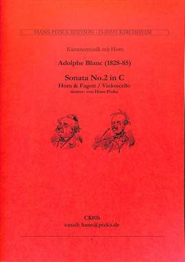Blanc, A: Sonate 2 C-Dur