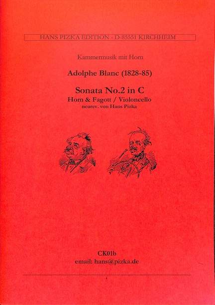 Blanc, A: Sonate 2 C-Dur