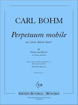 Bohm, C: Perpetuum mobile D major