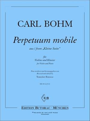 Bohm, C: Perpetuum mobile D major