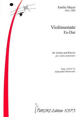 Mayer, E: Sonate Es-Dur