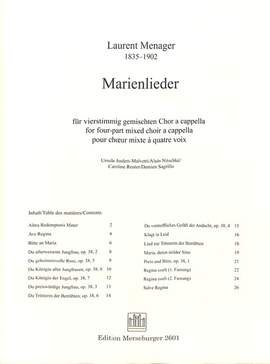 Menager, L: Marienlieder