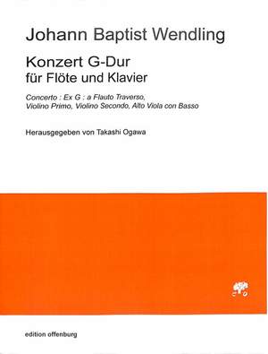 Wendling, J B: Konzert G-Dur