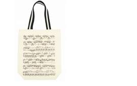 City Shopper notelines natural/black canvas 38*45 (H)*12 cm