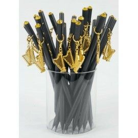 Bleistift mit Anhänger Harfe