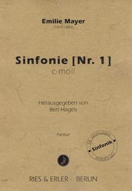 Mayer, E: Sinfonie Nr. 1 c-moll C minor