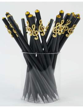 Pencil with G-clef charm (B)