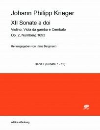 Krieger, J P: 12 Sonaten 2 op 2