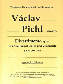 Pichl, V: Divertimento B-Dur op 5/1
