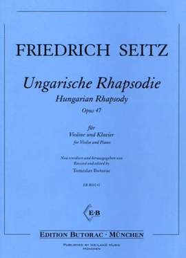 Seitz, F: Hungarian Rhapsody op 47 op. 47