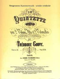Gouvy, T: Quintett G-Dur op 55/1