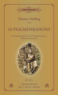 Nüdling, T: 10 Psalmkanons