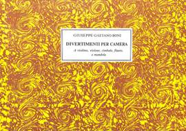 Boni, P G G: 12 Divertimenti per camera op 2