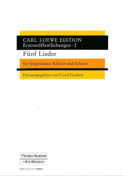 Loewe, C: Fünf Lieder