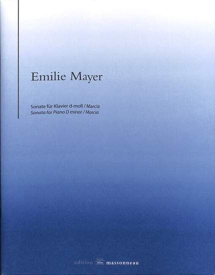 Mayer, E: Sonate d-moll