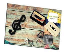 Brixies Violinschlüssel mit Postkarte