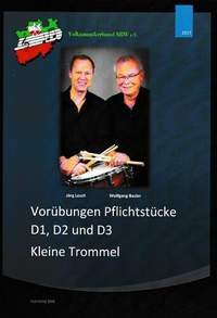 Vorübungen Pflichtstücke D1 D2 + D3