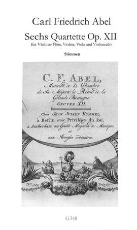 Abel, C F: 6 Quartette op 12
