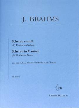Brahms, J: Scherzo in C Minor C minor
