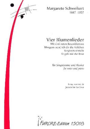 Schweikert, M: 4 Blumenlieder