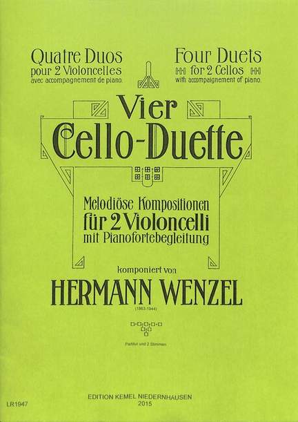 Wenzel, H: 4 Cello Duette