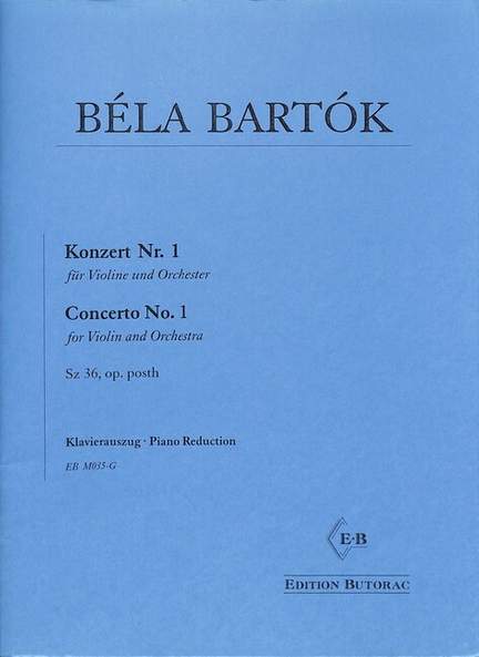 Bartók, B: Konzert 1