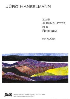 Hanselmann, J: 2 Albumblätter für Rebecca