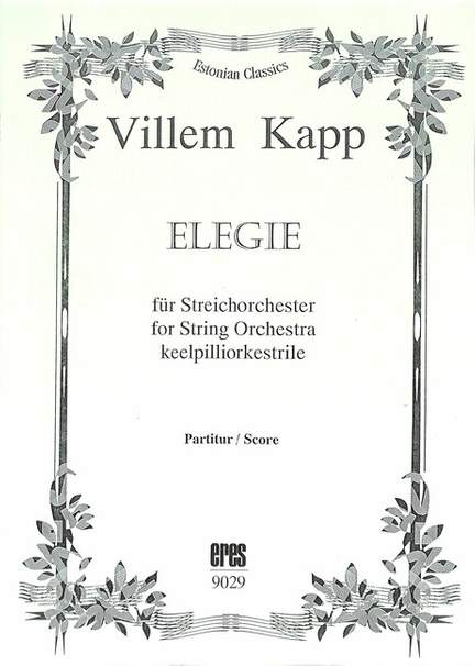 Kapp, V: Elegie