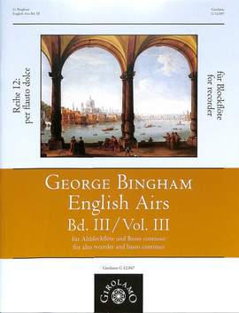 Bingham, G: English Airs 3