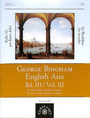 Bingham, G: English Airs 3