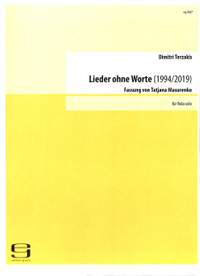 Terzakis, D: Lieder ohne Worte