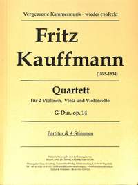 Kauffmann, F: Quartett G-Dur op 14