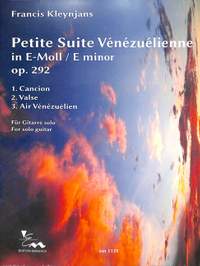 Kleynjans, F: Petite Suite Venezuelienne e-moll op 292