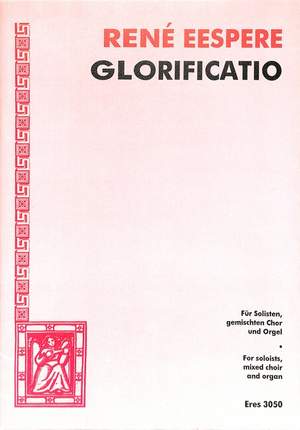 Eespere, R: Glorificatio