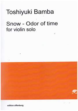 Bamba, T: Snow Odor of time