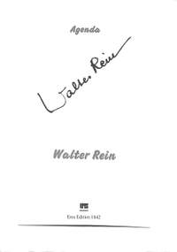 Rein, W: Agenda Walter Rein