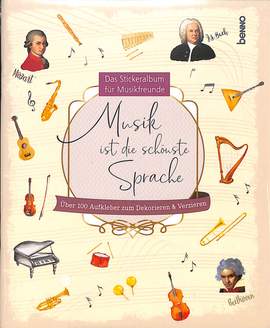 Stickeralbum - Musik ist die schönste Sprache