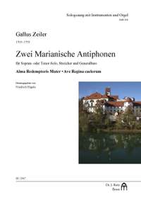 Zeiler, G: 2 marianische Antiphonen
