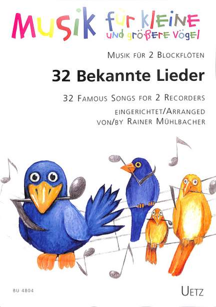 32 bekannte Lieder