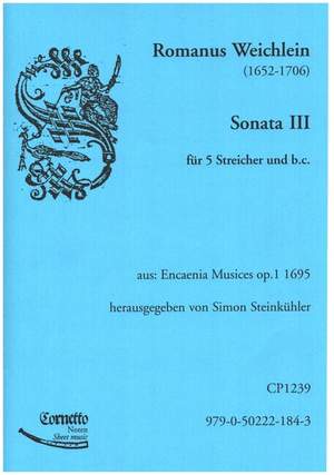 Weichlein, R: Sonate 3
