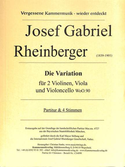 Rheinberger, J G: Die Variation WoO 90