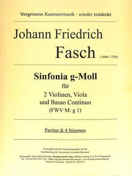 Fasch, J F: Sinfonia g-moll