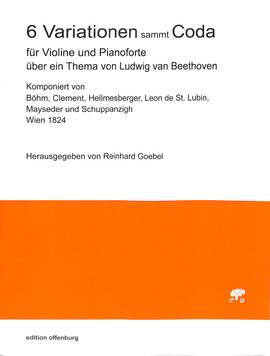 6 Variationen mit Coda über ein Thema von Beethoven