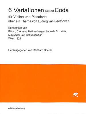 6 Variationen mit Coda über ein Thema von Beethoven
