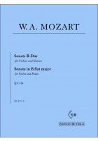 Mozart, W A: Sonate B-Dur KV 454
