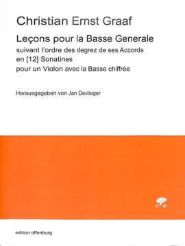 Graaf, C E: Lecons pour la basse generale